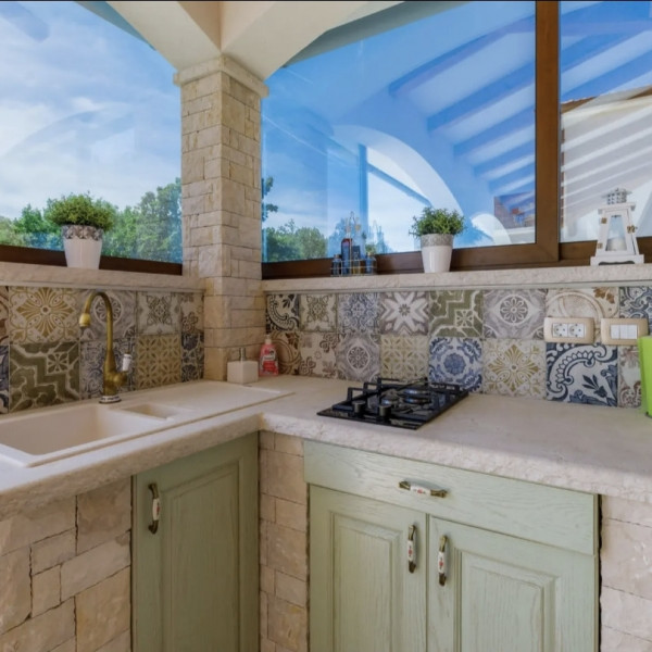 Kitchen, Villa Amaii, Villa Amaii Brtonigla